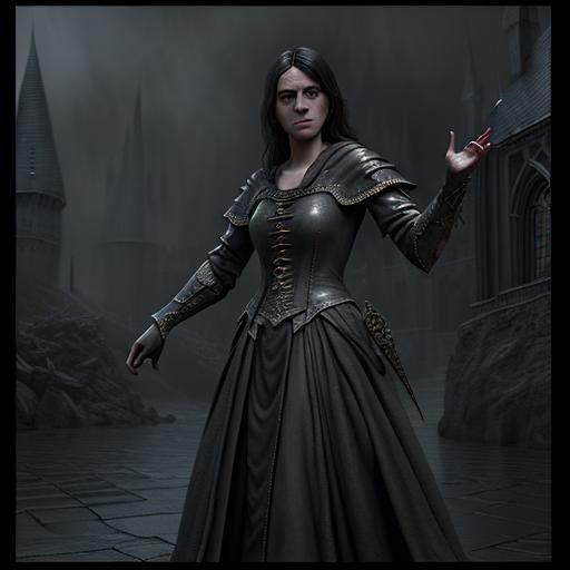 Hyperrealistic Harry Potter Inferius in Medieval Style