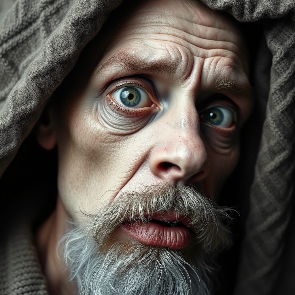 Strange and Surreal AI-Generated Image