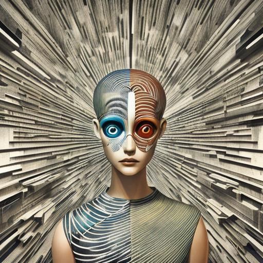 Photorealistic 3D Bra with Harlequin Pattern