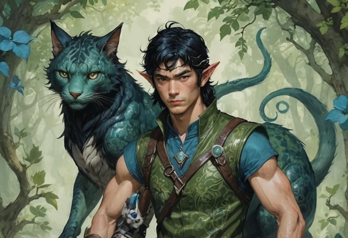 Abstract Coolness Generated by AI