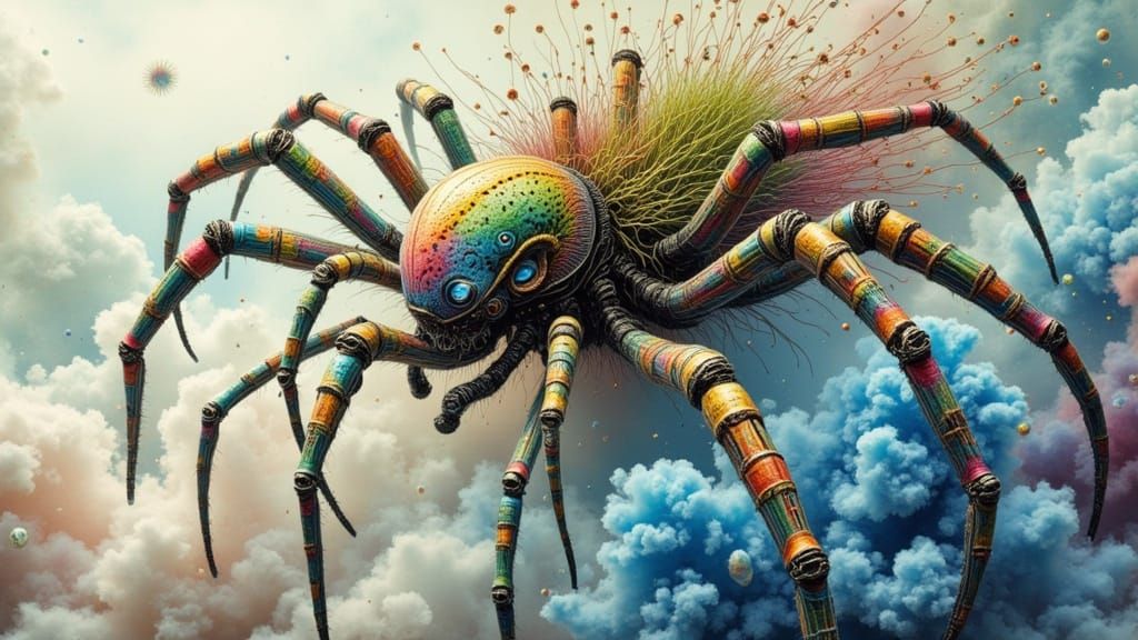 Biomechanical Spider-Android Yoga in Aquatic Space