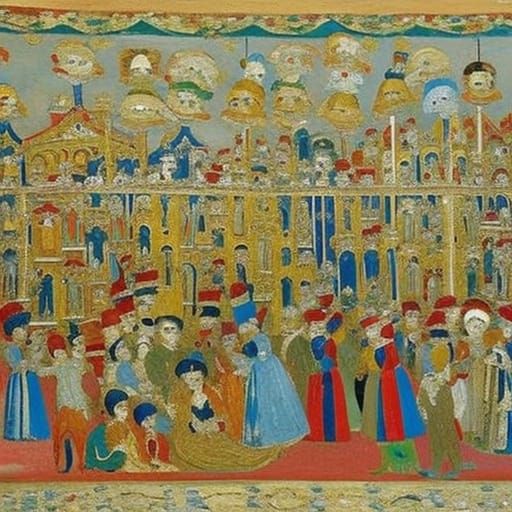 Puppets Held in Hands: Expressionist Style