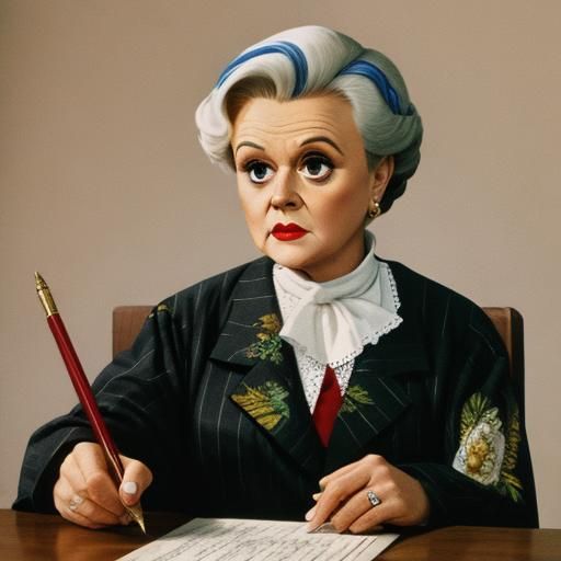 Murder, She Wrote AI Image