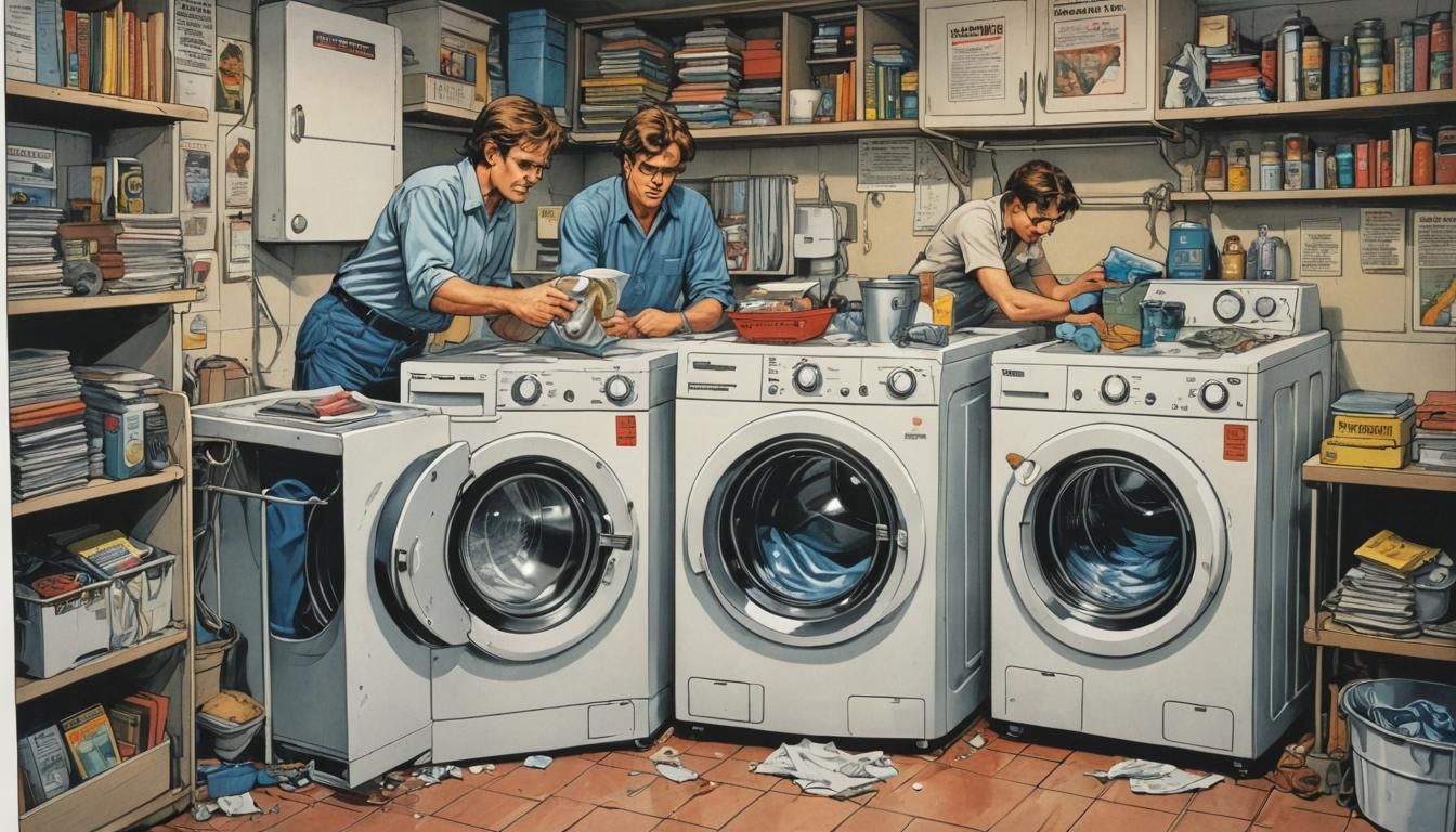 1986 Science Magazine Ad: Washing Machine Whirlpool