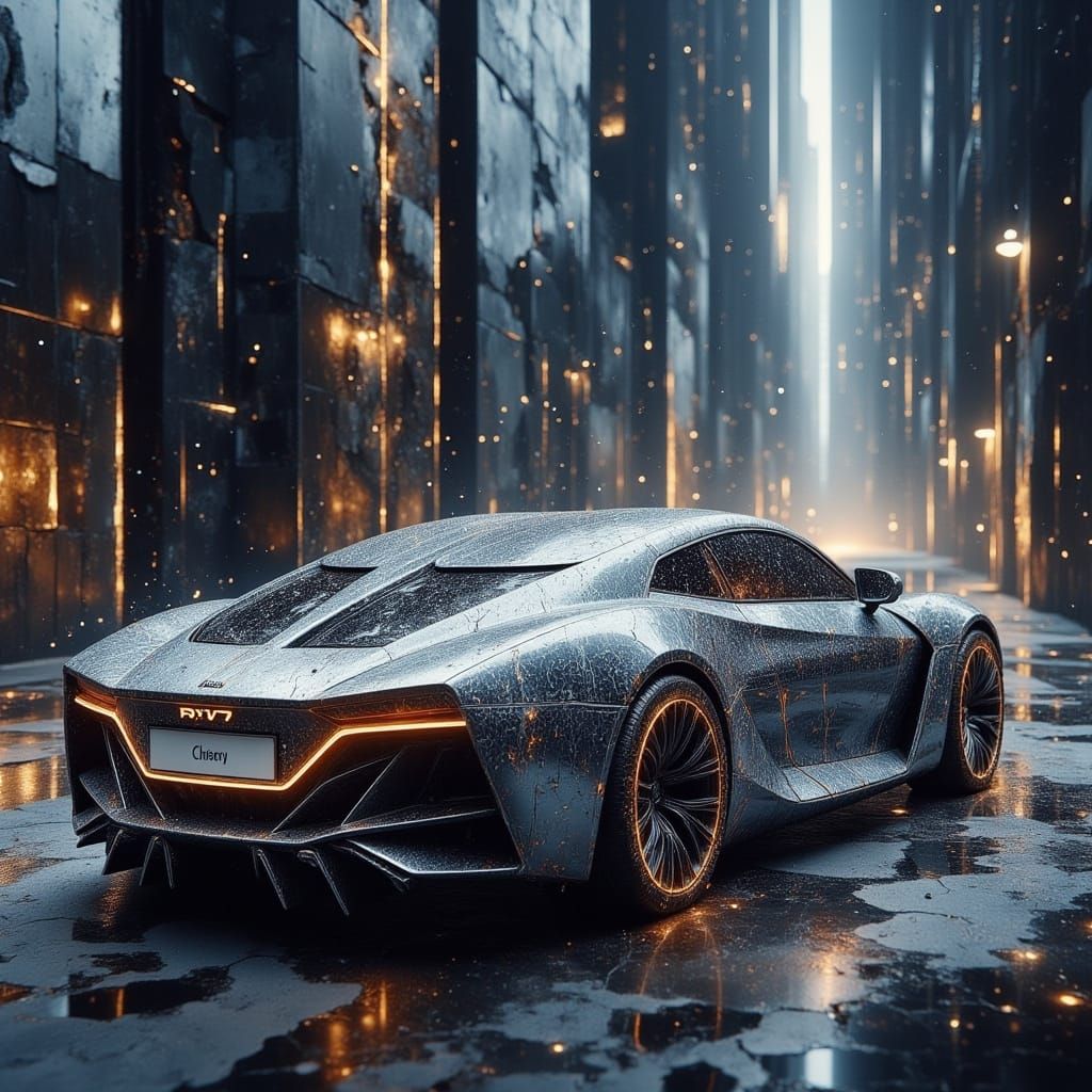 Chery Automobile Factory, Digital Art