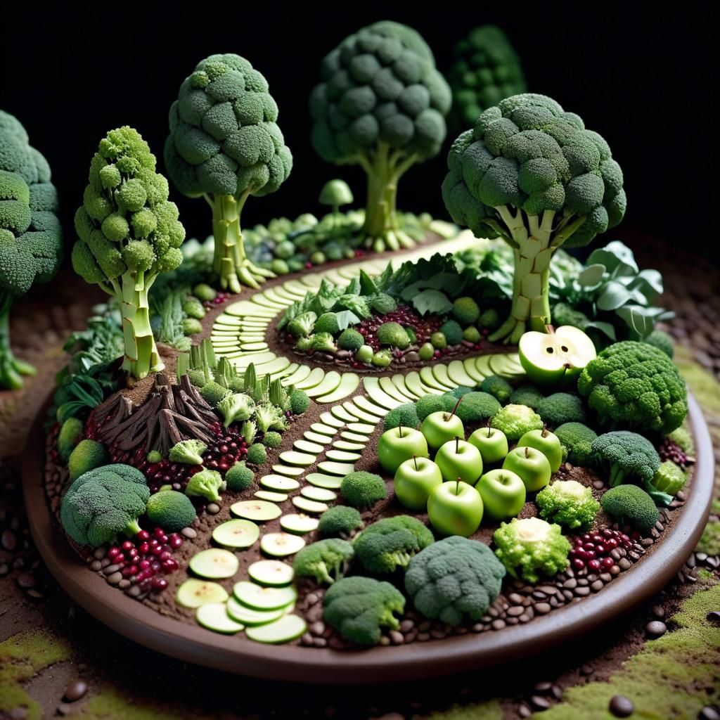 Miniature Food World Inspired by Tatsuya Tanaka