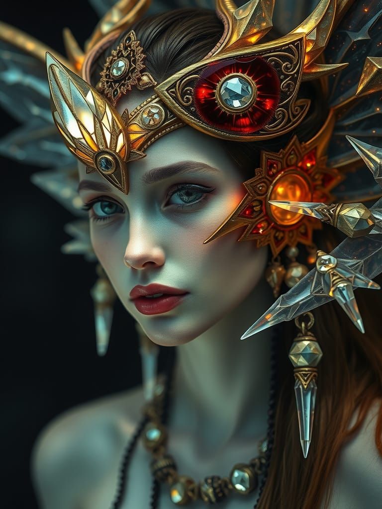 a mystical and fantastical woman