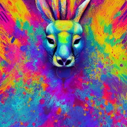 Rabbiraffe's Surreal Portal as Conceptual Art