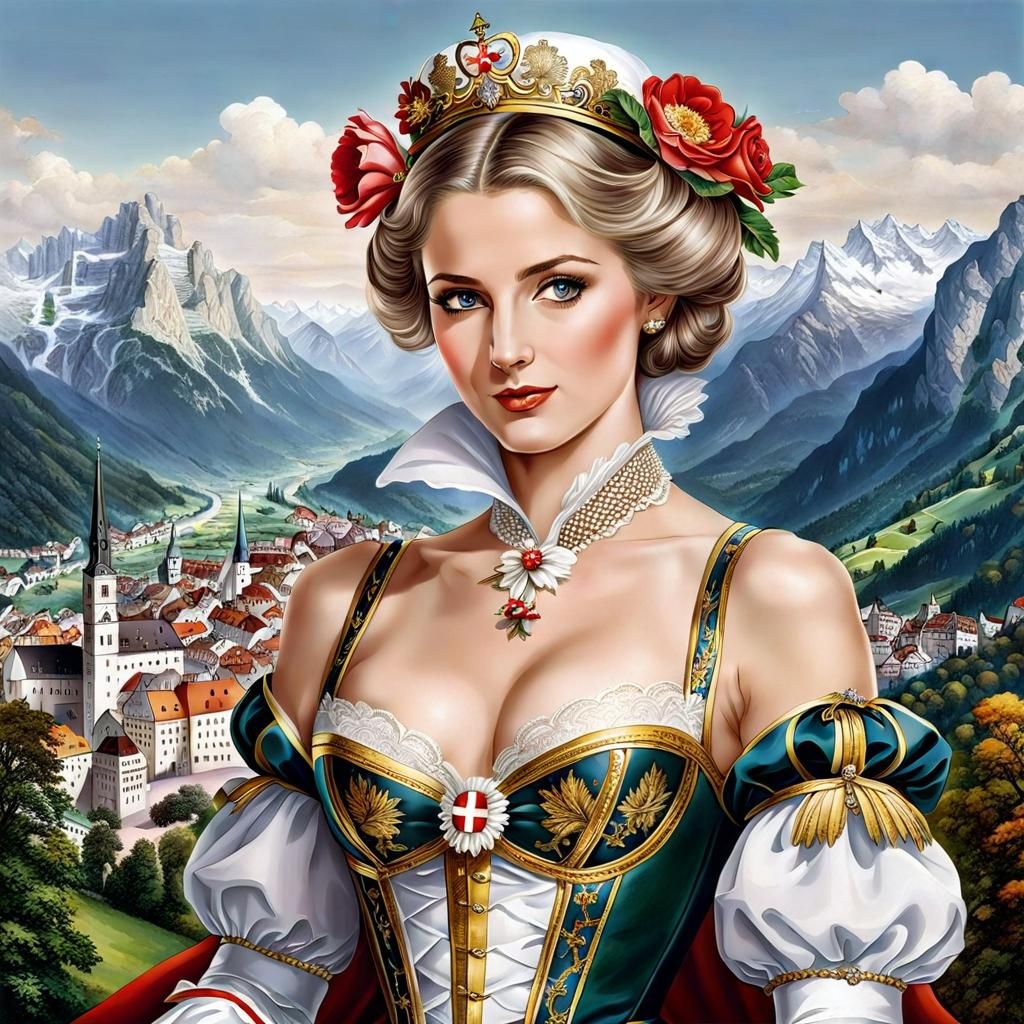 Austria as a Woman