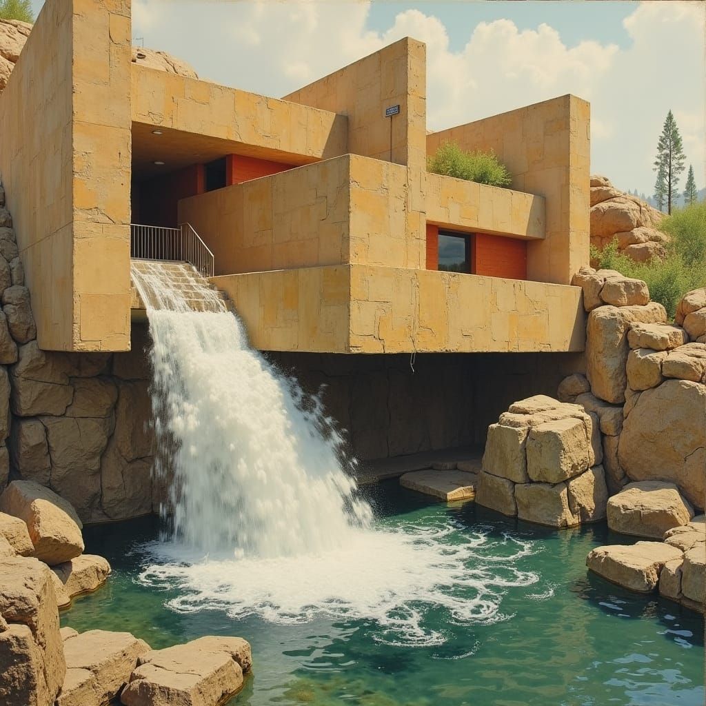 Fallingwater Inspired Architecture