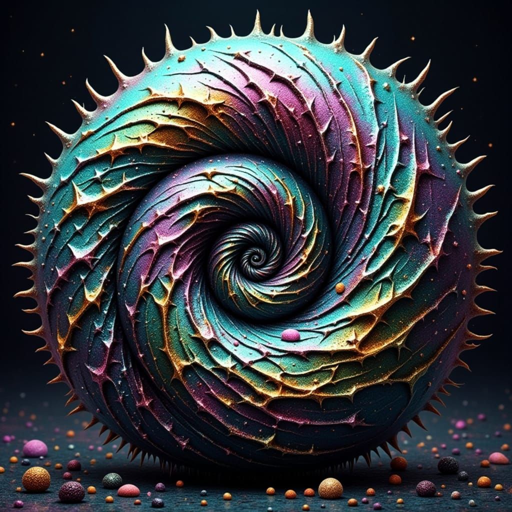 Ethereal Shell in Cyberpunk Aesthetic