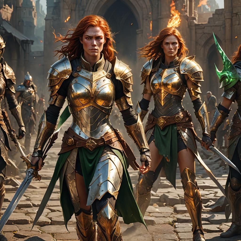 Sun Knights in the Heat of Battle