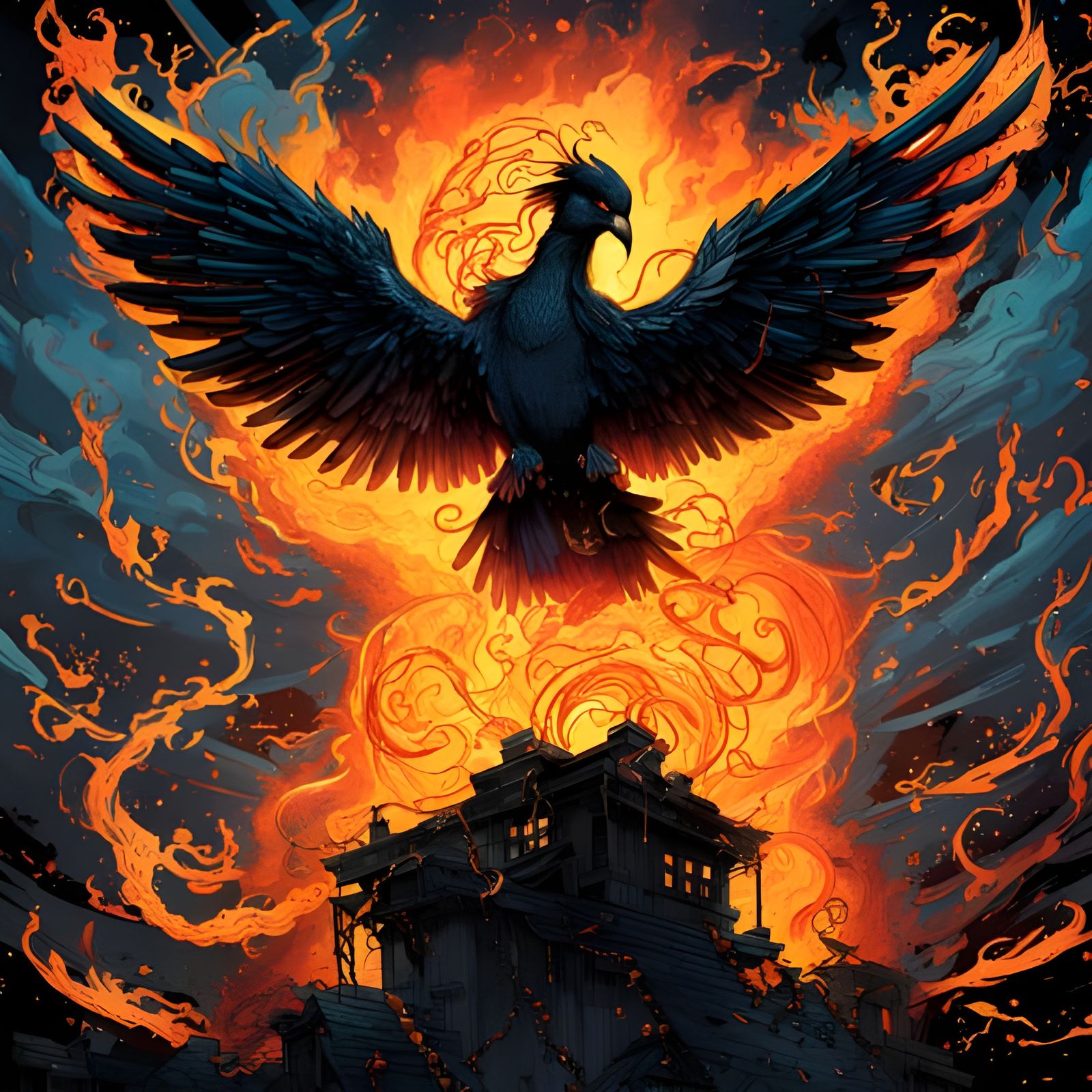 Blazing Pyro Guardian of Fire