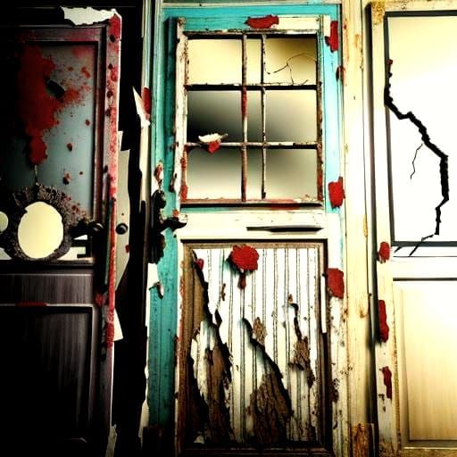 Abstract Image of Deterioration Concept