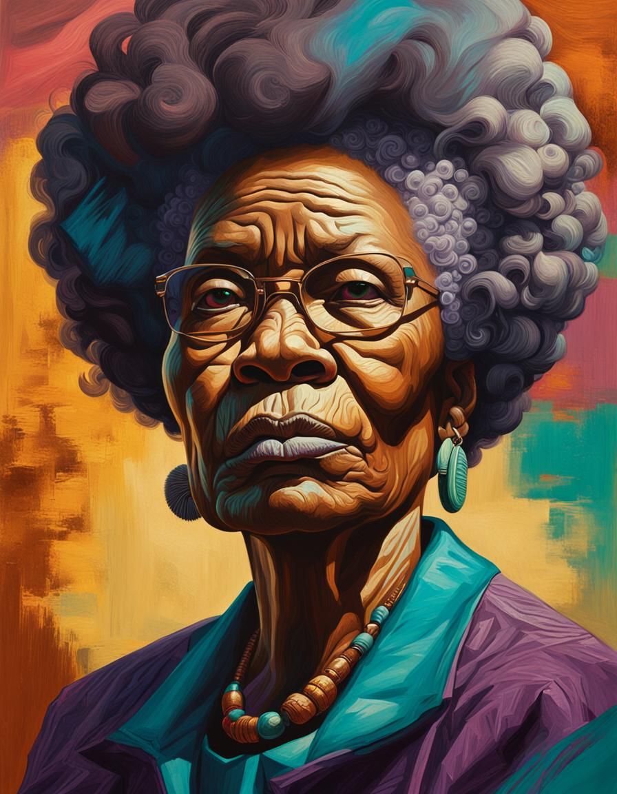 1960s Portrait of an African-American Woman