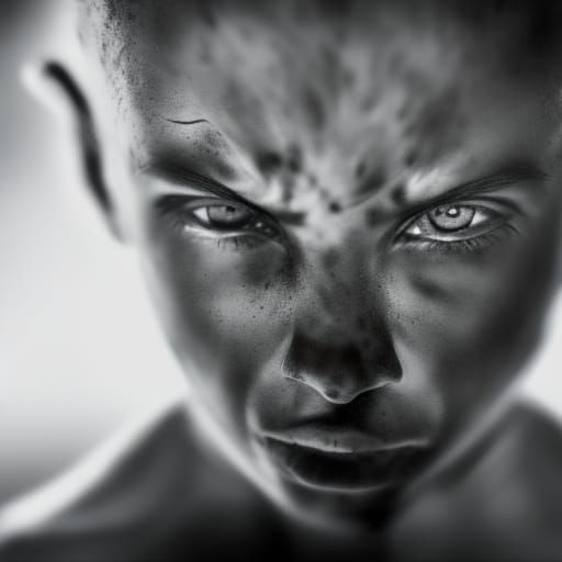 Aikido Character Fight in Satori Manga Style