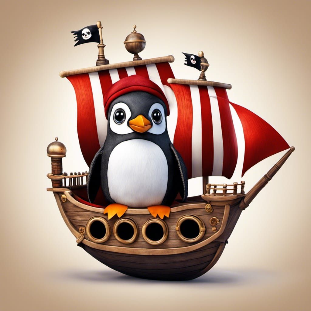 pirate penguin