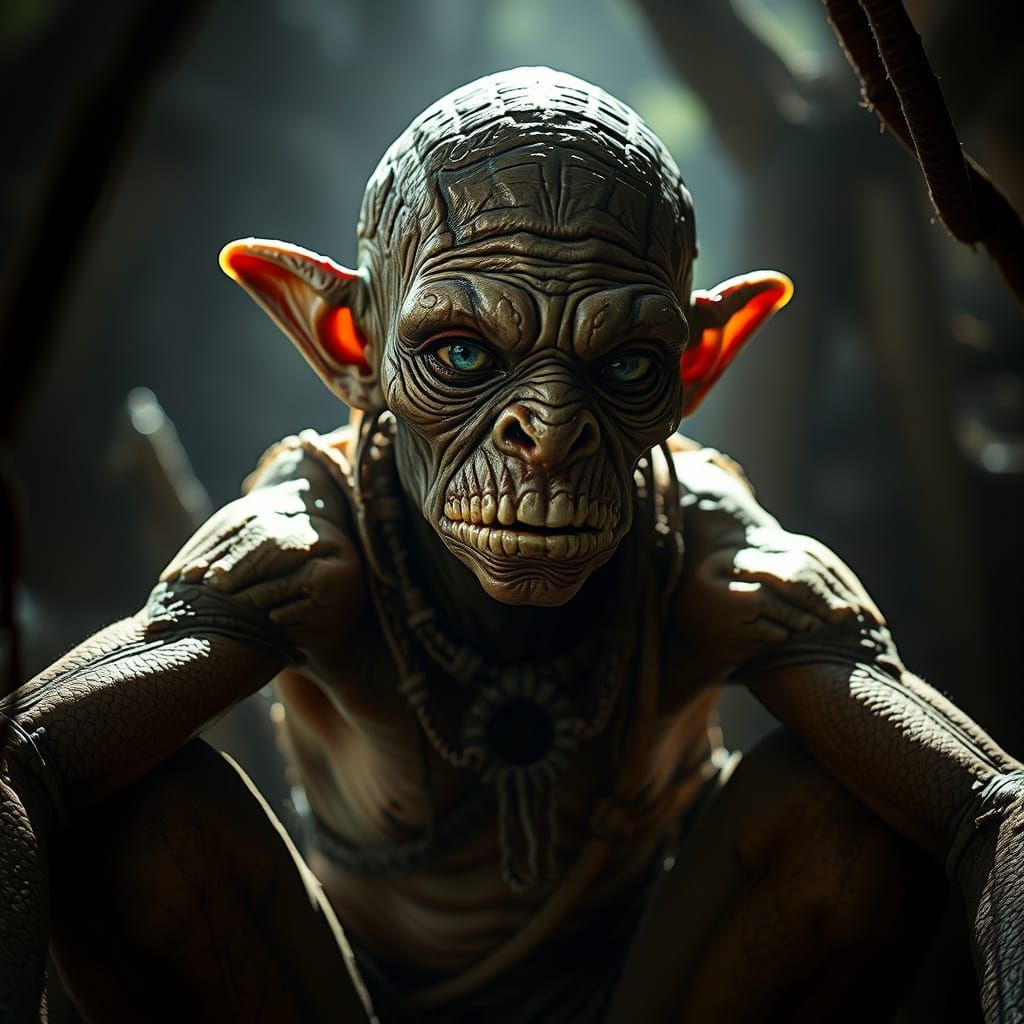 Tribal Gollum in Primal Environment