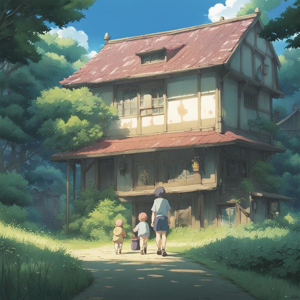 Yor Forger Family: Studio Ghibli Anime