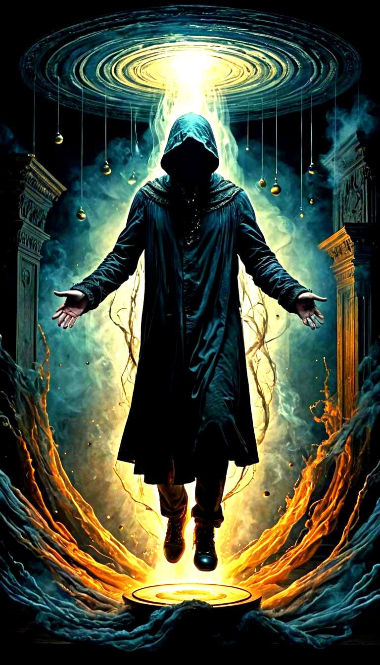 Abstract Concept of Levitation