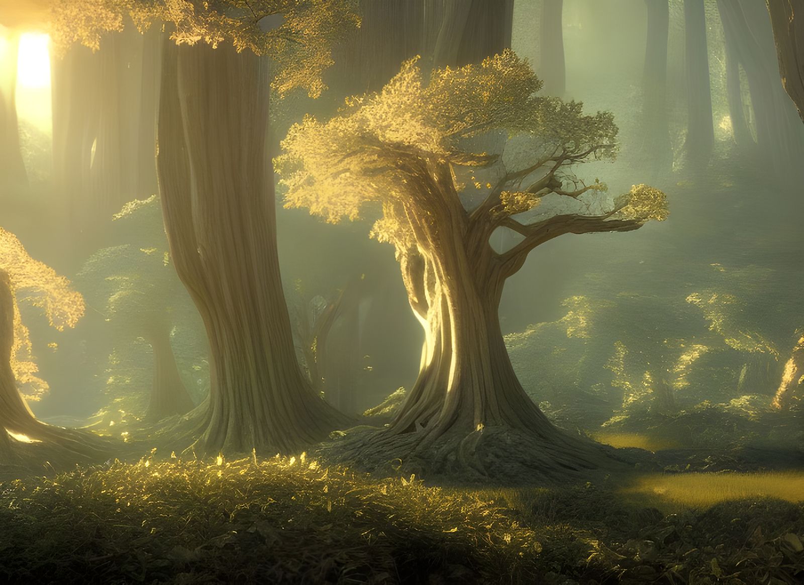 Exploring Middle-Earth: Lothlorien Woods