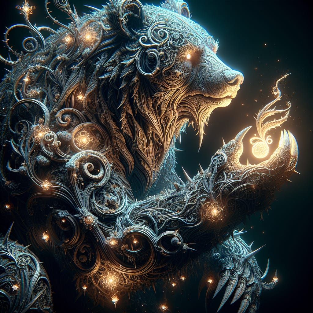 Bear of Thorns holding a new Life