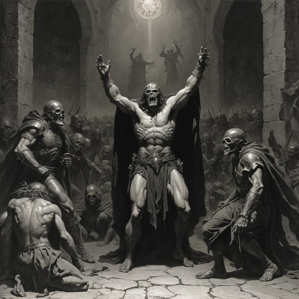Inquisition Persecution of Cathar Heresy: Dore and Frazetta ...