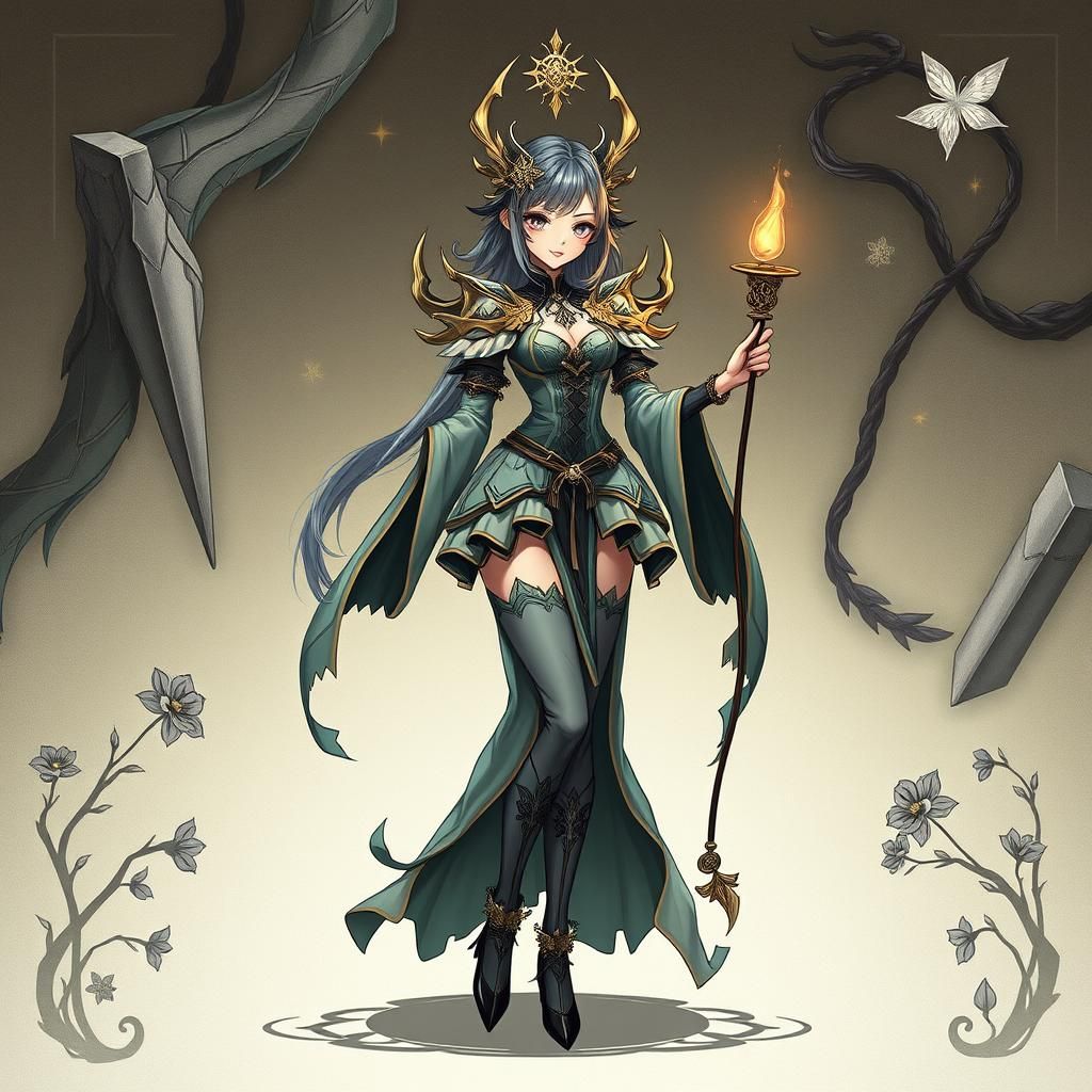 xenobaroque full body whimsical character
--ar 2:3
--niji 6
--style raw
--stylize 600
--p