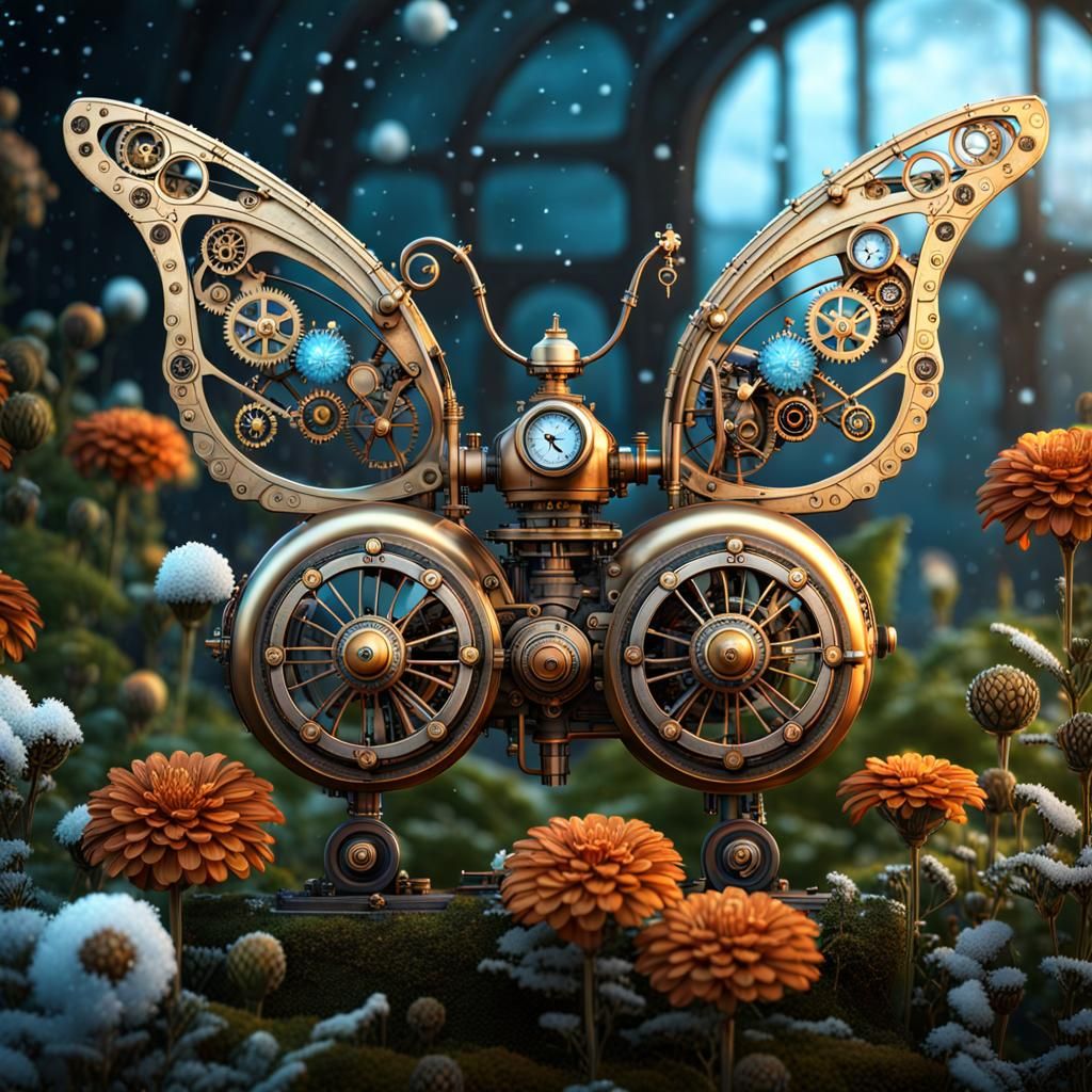 The Steampunk Butterfly