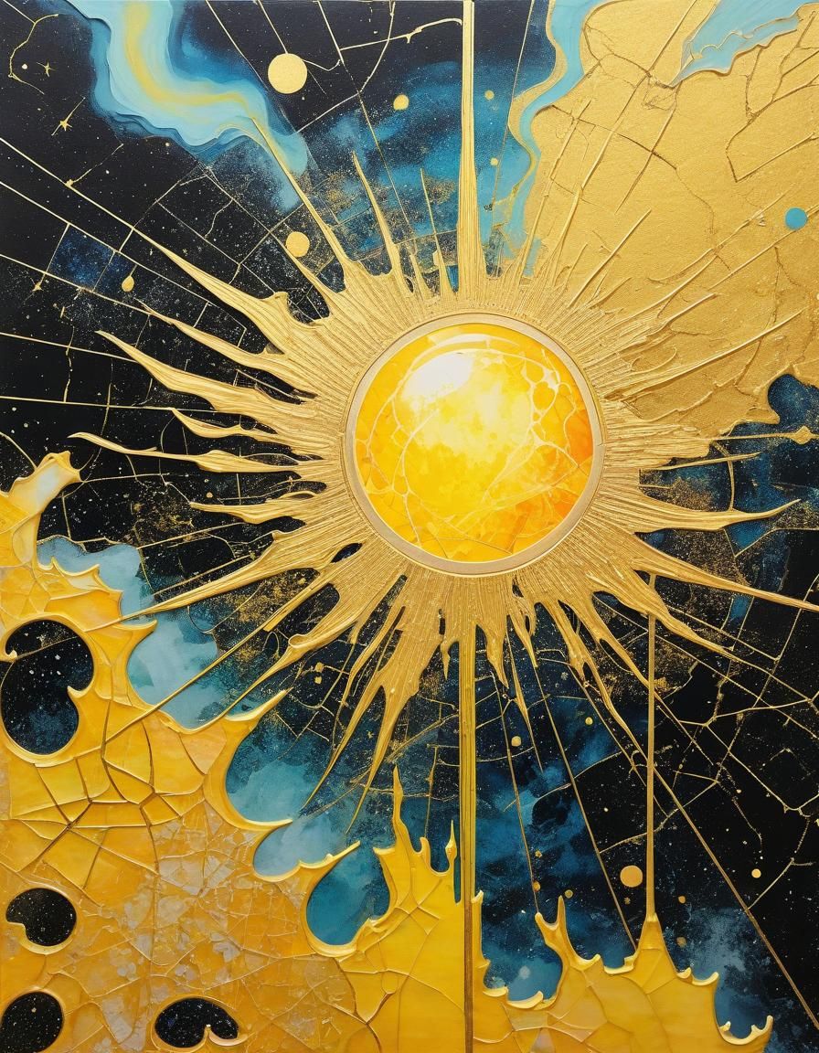 Blooming Jane Jay: Minimal Ethereal Kintsugi Art