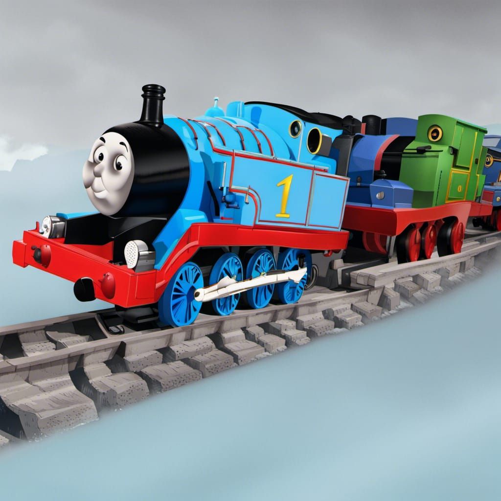 Angry Thomas the Train rages as a beloved character from "Th...