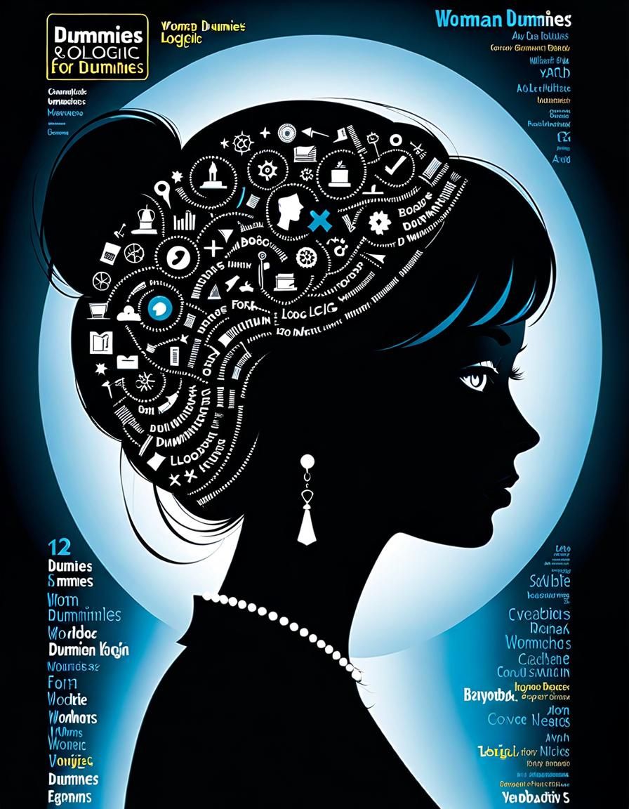 "Woman Logic for Dummies" Book Cover Design