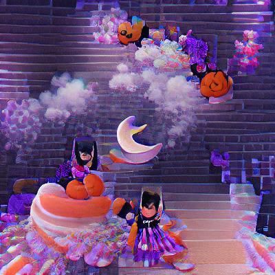 Enchanting Halloween Night Dreamscape