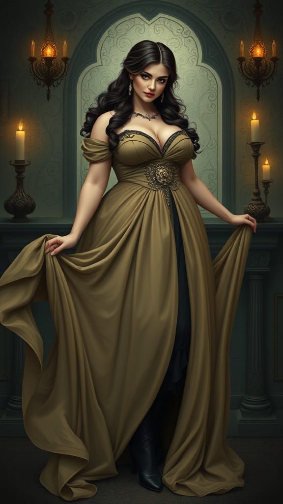 Bellecore Gothic: Plus-Size Beauty in Dark Romance