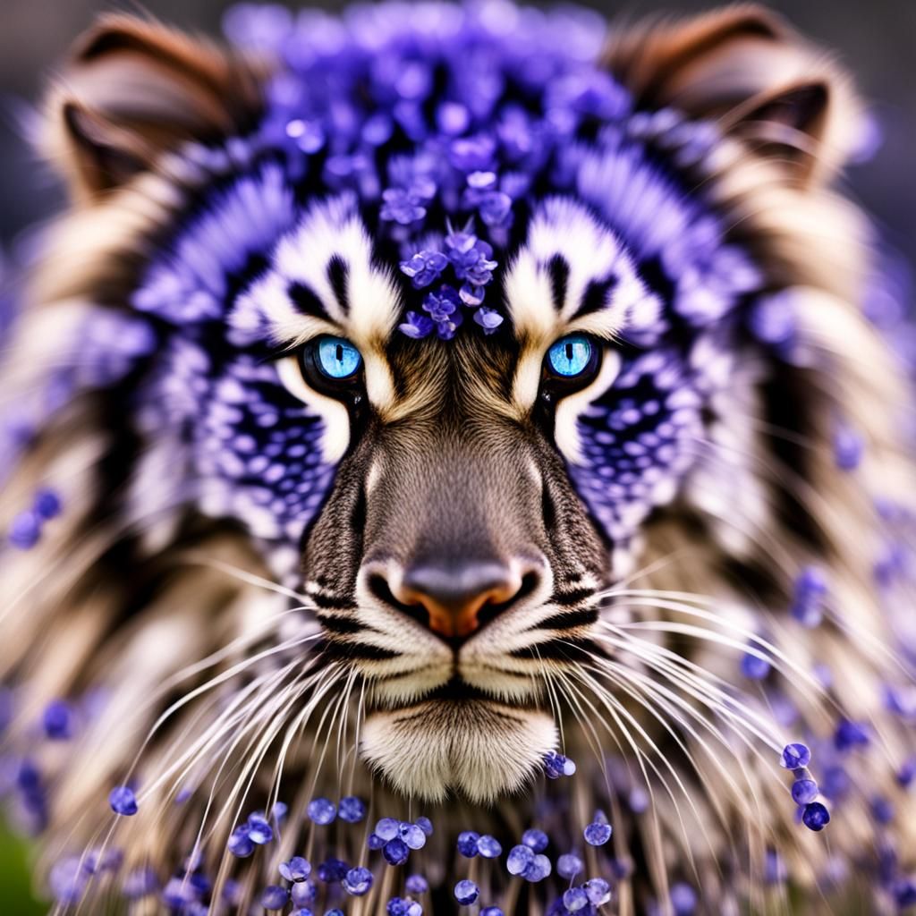 Tanzanite blue eyes see everything