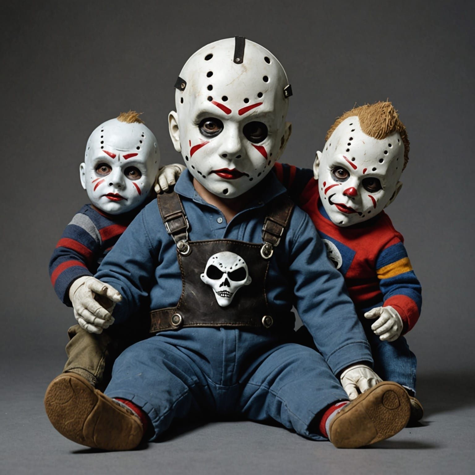 Horror Movie Monsters as Babies, Expressive Animation