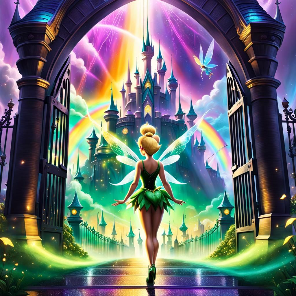 Tinkerbell and the Emerald City Gates