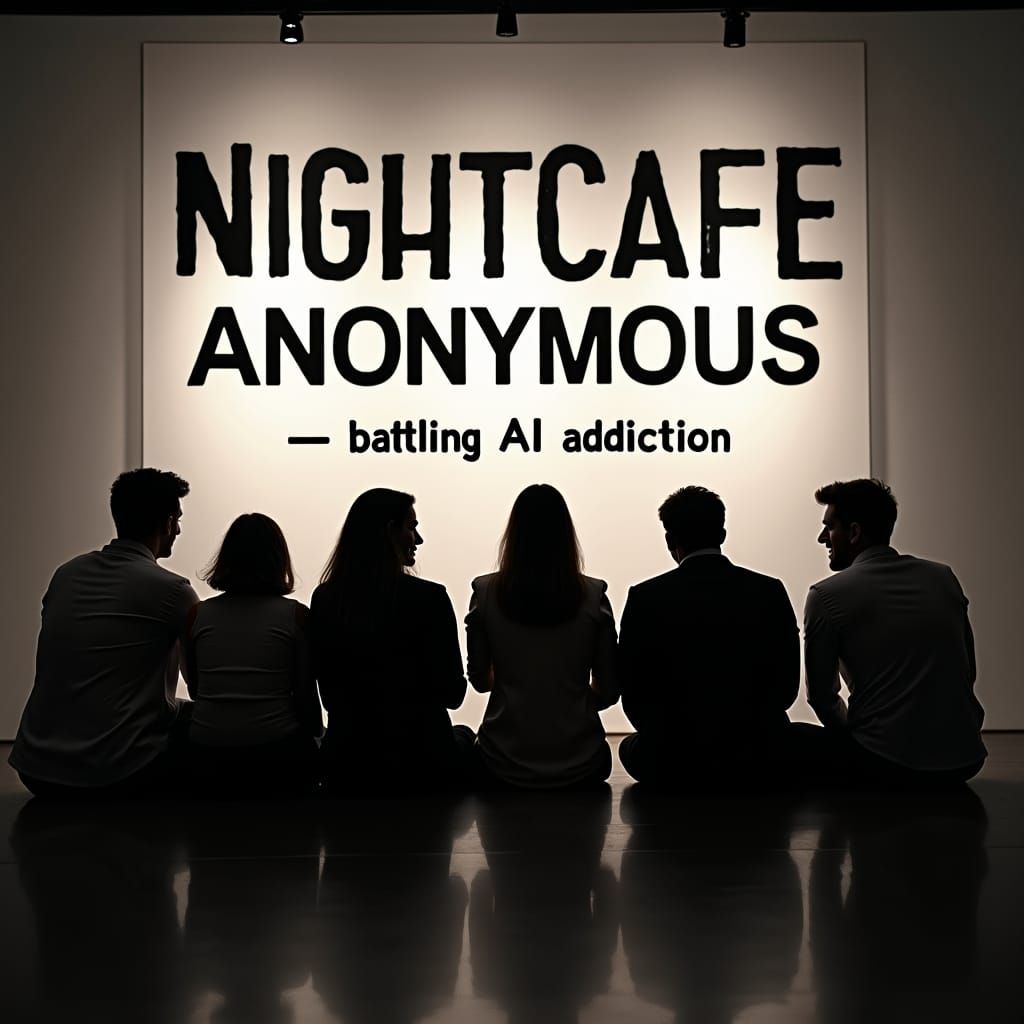 Nightcafe Anonymous: AI Addiction Support Group