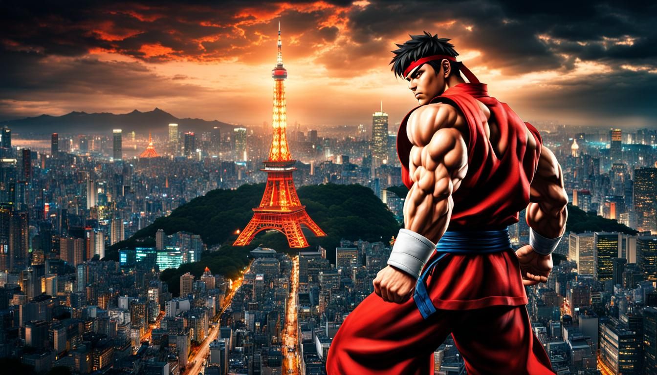 Ryu Street Fighter.