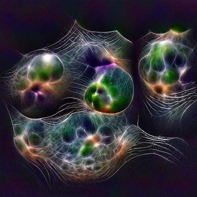 Endlessly Dividing Cells Under Microscope