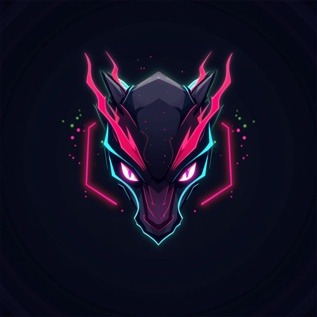 Gaming EDM Record Label Logo Design