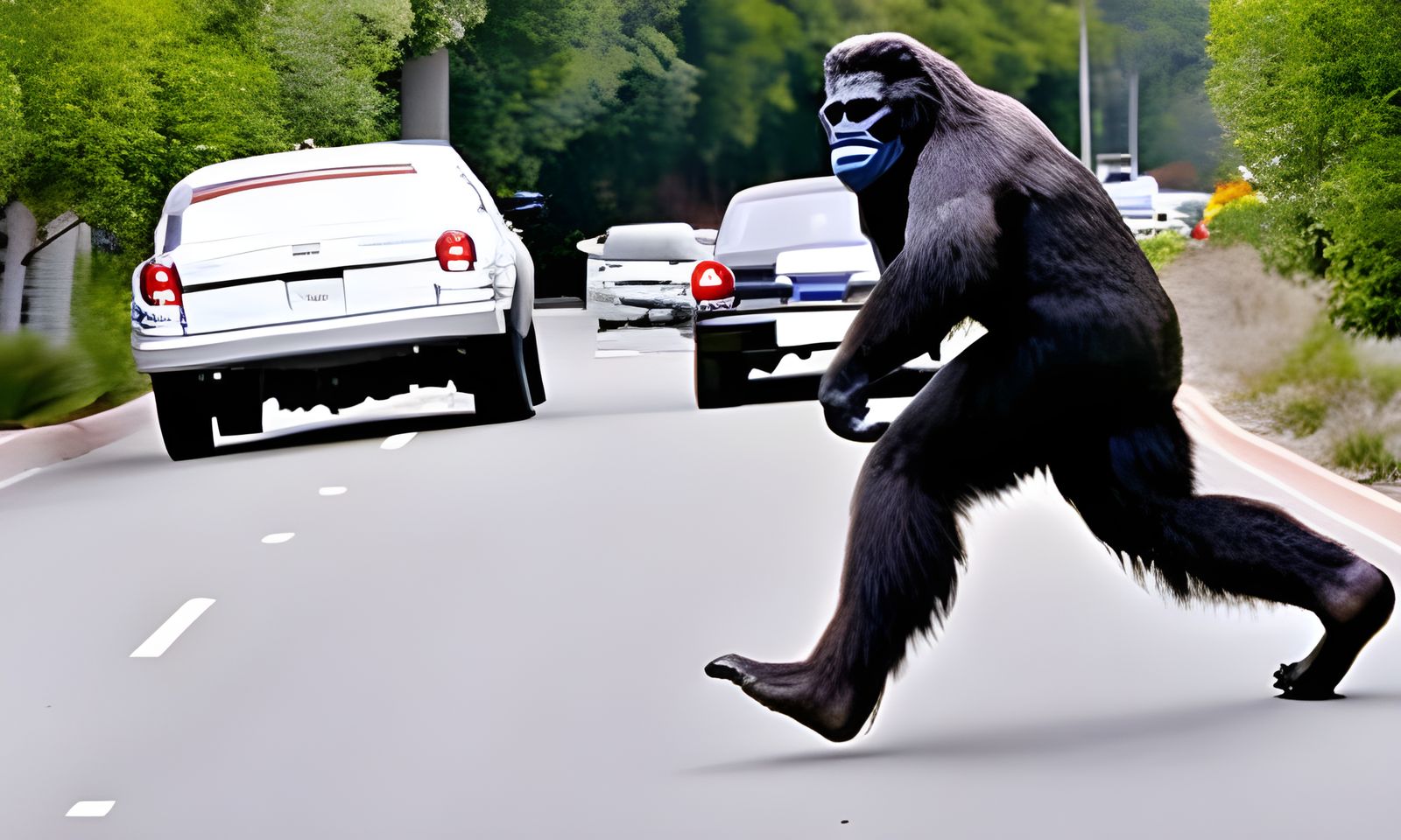 Bigfoot Evades Beverly Hills Cops