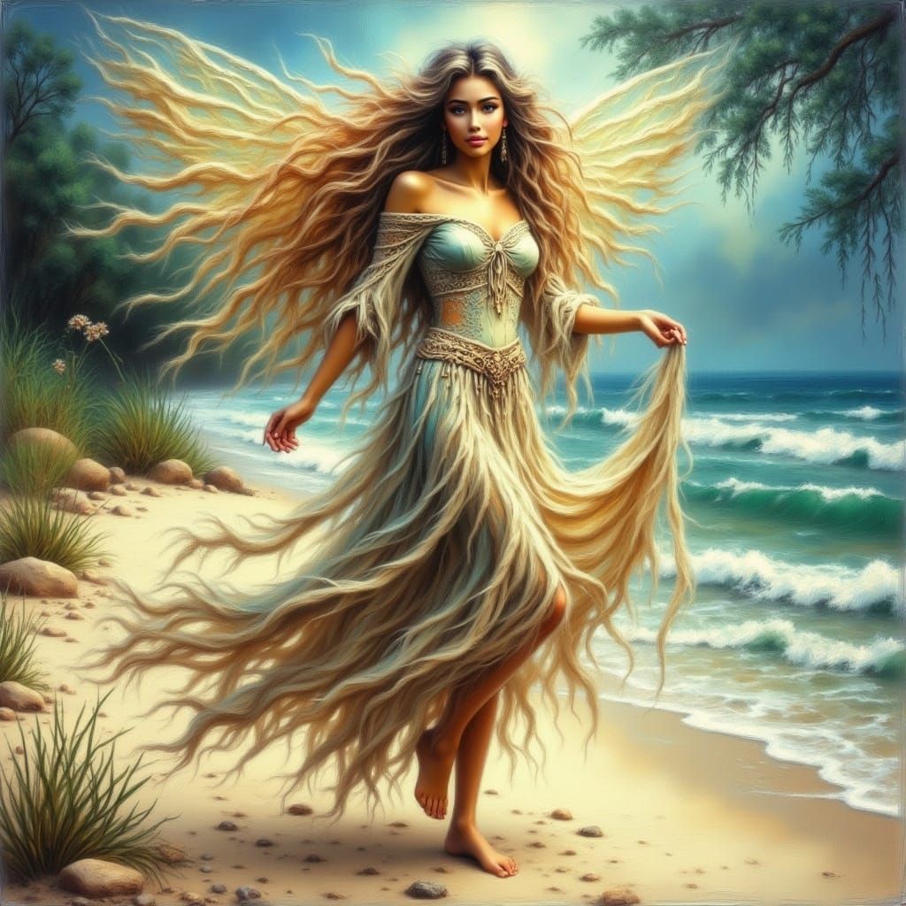 Celtic Sand and Sea Fairy Dancing