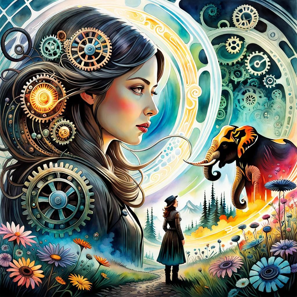 From the computer game "Syberia"