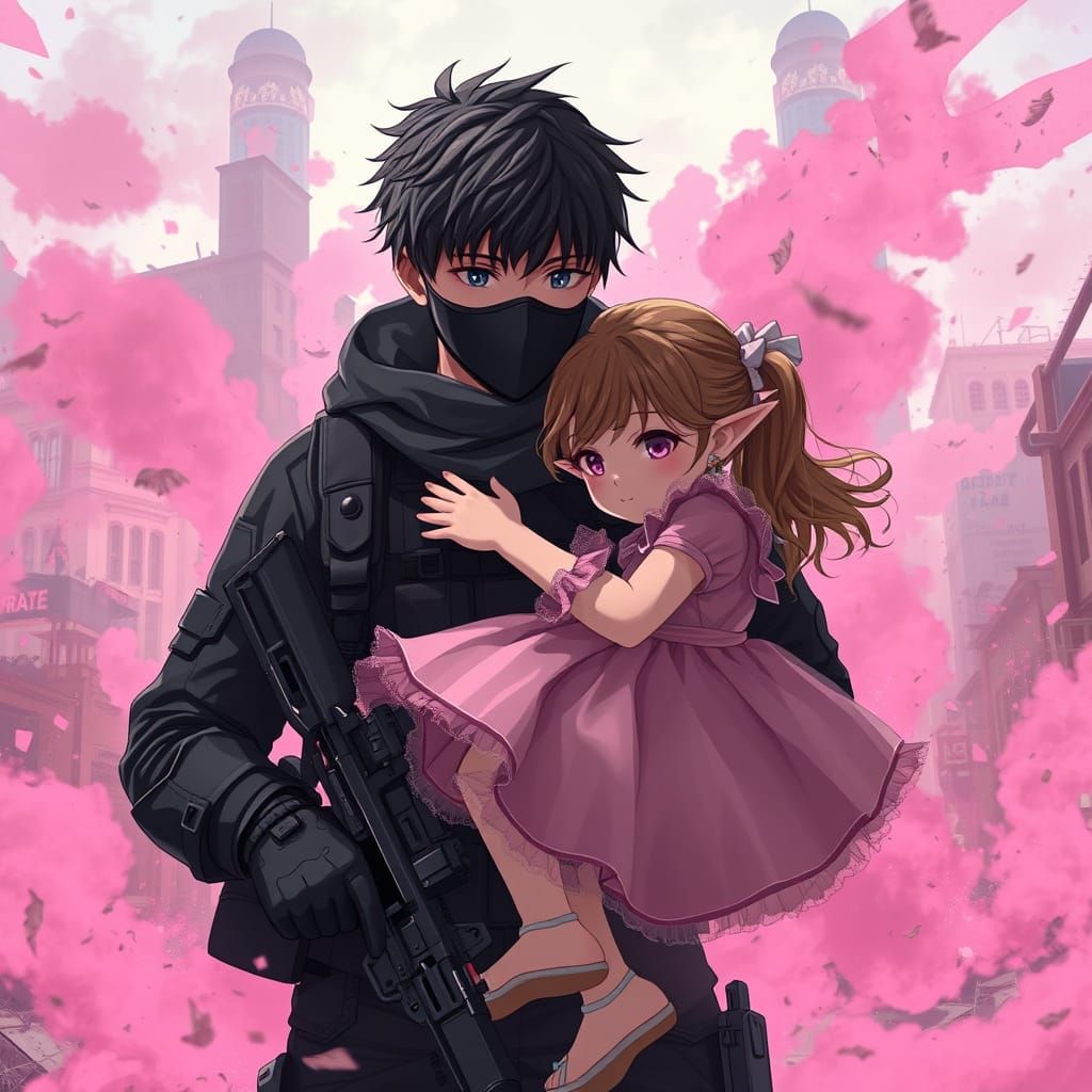 Brother Rescues Sister in War-Torn City