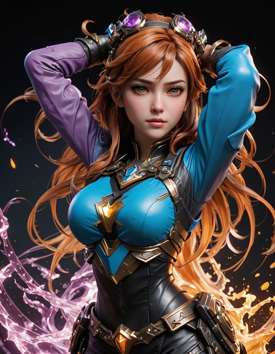 Videogame sexy female character