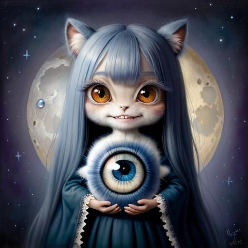 Adorable Pixar Creature with Gossamer Wings