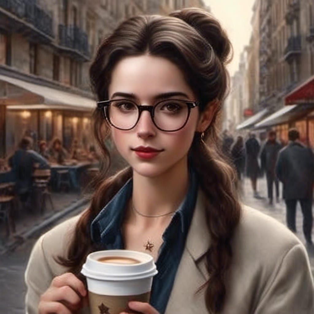 Andie, starting the day