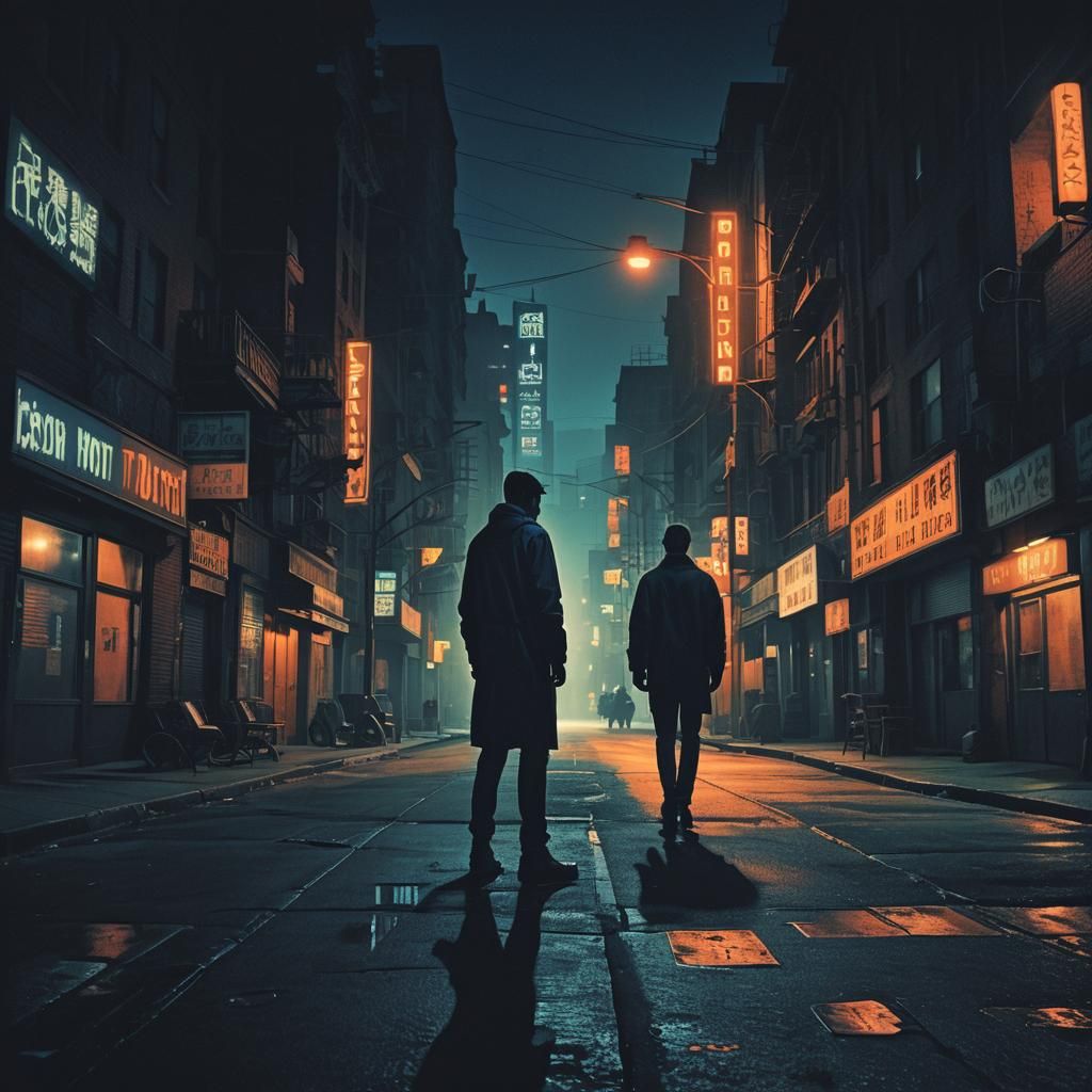 Noir Cityscape: Digital Matte Painting in Unreal Engine