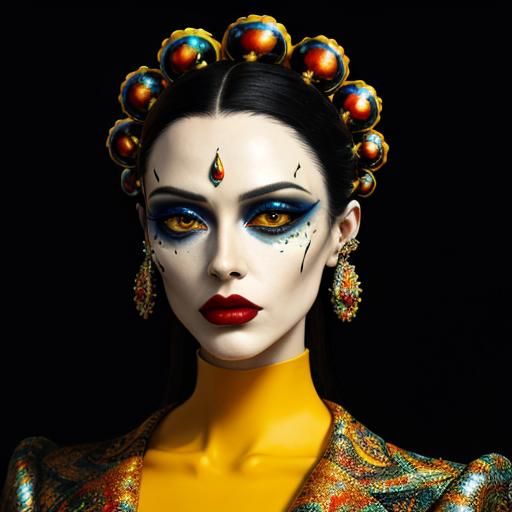 Surreal Glamour: A Photorealistic Masterpiece in 8k